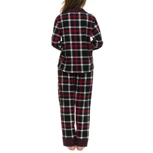 Vera Bradley Women's Notch Collar PJ Set - Picture 3 of 6